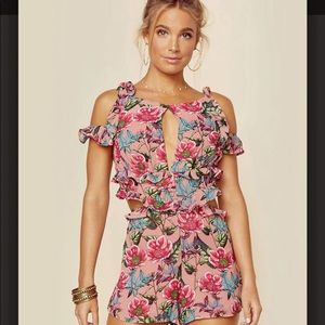 For Love and Lemons churro romper